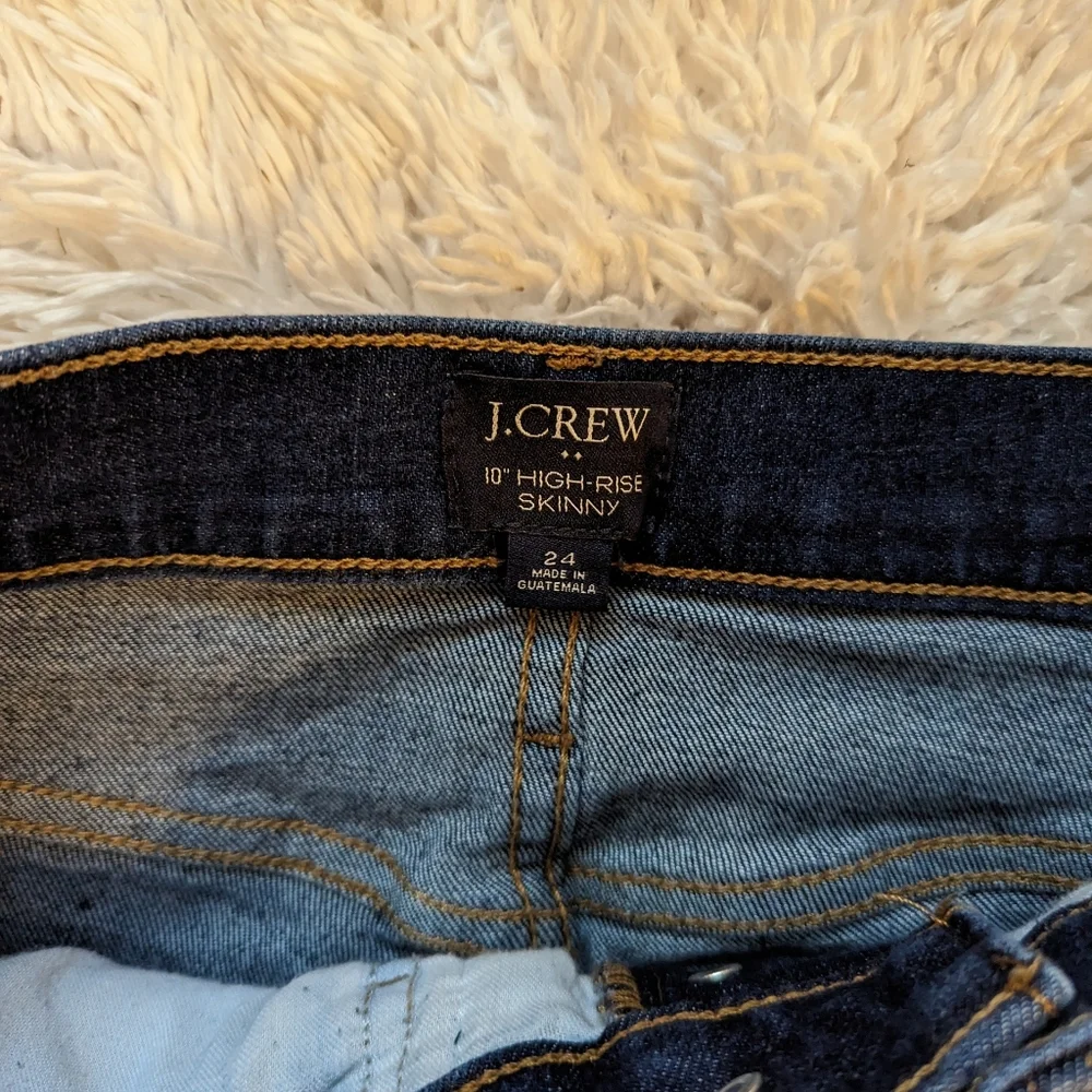 *3 for $25* J. Crew 10" High Rise Skinny Jeans - Picture 5 of 5